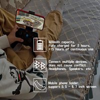 Control de Juego para Teléfono Móvil JSgaming BT para Android, Controlador de Juego para Teléfono Celular, Joystick Irrompible para Consola de Juegos de Teléfono