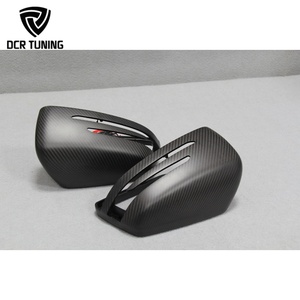Coques de rétroviseurs de remplacement en fibre de carbone véritable mate pour Mercedes <span class=keywords><strong>Benz</strong></span> W204 W212 W218 W176 Classe C CLS - Product Image 1