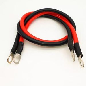 Fabrik preis Flexible Lugs Power Terminal <span class=keywords><strong>2</strong></span> 4 6 8 10 Awg Auto Silikon draht Batterie Stromkabel - Product Image 3