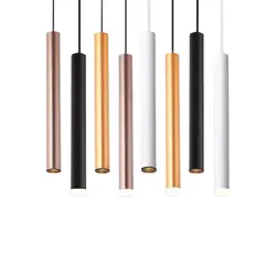Luminaires de plafond cylindriques longs, lampes murales, disponibles pour les magasins, les bars, les hôtels et les luminaires de plafond cylindriques. - Product Image 2