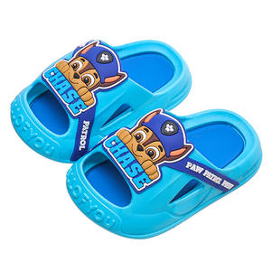 Sandales et chaussons d'été pour enfants Wang Wang Team <span class=keywords><strong>Li</strong></span> <span class=keywords><strong>Da</strong></span> Gong, à bout fermé, motif dessin animé, antidérapants et anti-collision pour l'intérieur - Product Image 5