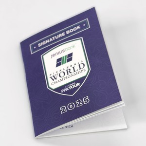 Servicio de Impresión de Folletos Personalizados para Eventos Deportivos de Pickleball, Folleto con Firma de Atleta, Impresión con Encuadernación Rústica y Cosido a Caballete - Product Image 1