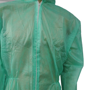 Epp <span class=keywords><strong>desechable</strong></span> industrial cuerpo traje de <span class=keywords><strong>mono</strong></span> con una sola pieza estilo de color verde - Product Image 3