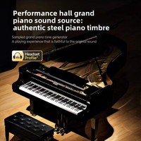 Piano numérique lesté 88 touches Painis pour adultes, débutants, enfants, enseignants préscolaires, usage domestique professionnel, portable