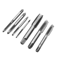 Juego de Machos de Roscar HSS M1-M12, Machos de Roscar Rectos, Brocas para Cortar Roscas para Metalurgia, Torno CNC