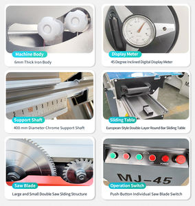 <span class=keywords><strong>Machine</strong></span> de scie <span class=keywords><strong>à</strong></span> panneaux automatique MJ 6132, machines combinées pour le travail du <span class=keywords><strong>bois</strong></span> - Product Image 3