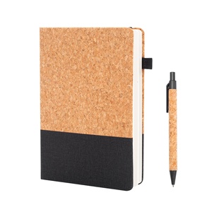 Individuelles Kork-Notizbuch A5 mit Logo Tagebuch Büro Schul Notizbuch Tagebuch veganes Geschenk Notizbuch-<span class=keywords><strong>Set</strong></span> - Product Image 1