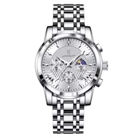 2024 plus récent décontracté mâle horloge nouvelle montre pour hommes étanche mode lumineux en acier inoxydable hommes montres à Quartz