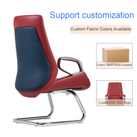 Chaise de bureau ergonomique en cuir traditionnel - Confortable pour la maison, l'hôpital, l'école et l'atelier