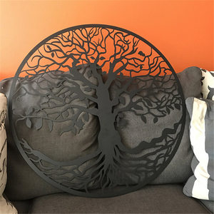 Décoration murale <span class=keywords><strong>Arbre</strong></span> <span class=keywords><strong>de</strong></span> <span class=keywords><strong>Vie</strong></span>, cadeaux <span class=keywords><strong>de</strong></span> pendaison <span class=keywords><strong>de</strong></span> crémaillère, décoration murale, artisanat en métal, décoration murale pour salon, décorations murales pour la <span class=keywords><strong>maison</strong></span> - Product Image 4