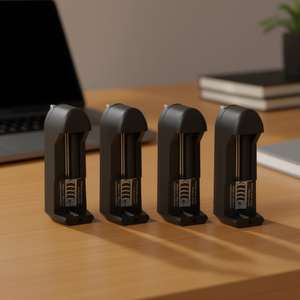 Juego de 4 Cargadores de Baterías Universales para AA AAA 8650 17670 14500 10440 3.7V con Indicador LED, Entrada Bivolt 110V/220V EGTMA CH70 - Product Image 2