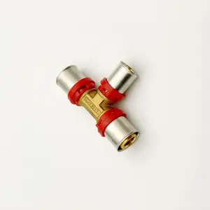 BSP PEX-AL-PEX pipe brass press fitting U Type