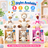 Peluche interactive pour bébé, jouet électronique animé pour les magasins de jouets, les boutiques de cadeaux et les vendeurs en ligne dans le monde entier