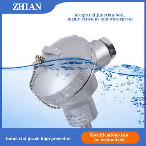 Resistencia Térmica Blindada PT100 de Acero Inoxidable Resistente al Desgaste y a Prueba de Explosiones, Precio de Fábrica, Soporte de Personalización OEM - Product Image 3