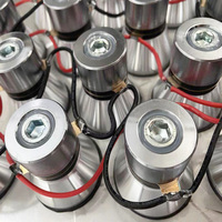 Transduser Ultrasonik 25khz 60W Piezo untuk Pembersihan Ultrasonik/Converter untuk Bak Pembersih Ultrasonik