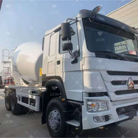Camion malaxeur à béton SANY 10CBM d'occasion bien entretenu, mobile et portable, poids 25000kg, 900 heures, en stock