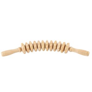 12-Assembly Ball Manuel Masseur en bois Bâton Backwood <span class=keywords><strong>Roller</strong></span> <span class=keywords><strong>Massage</strong></span> du corps pour la santé - Product Image 1