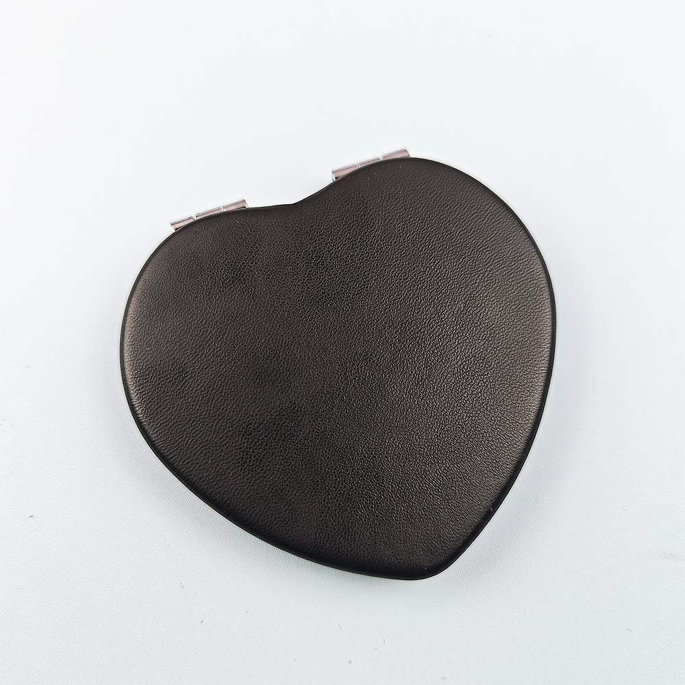 miroir coeur noir