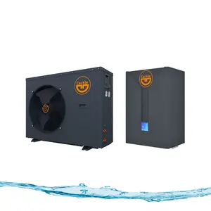 Produtos em alta 2024 novidades bomba de calor ar água 9kw 10kw mini bomba de calor split R32 aquecedor inversor de fonte de ar