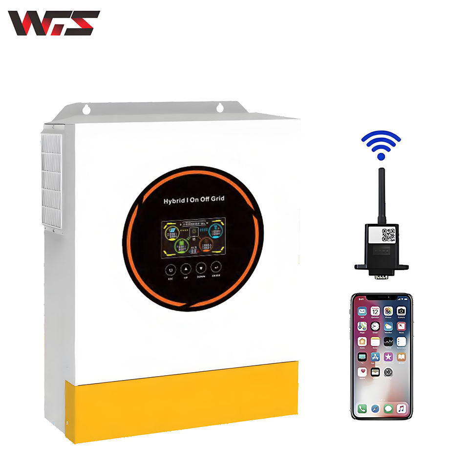 8.5KW 8500W MPPT Hybrid Inverter Solar System 48V Single Phase External ...