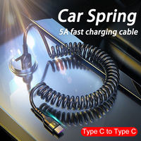 Cable de Carga Rápida USB Tipo C de 1M 1.5M 2M 5A 66W para Xiaomi Redmi POCO Samsung Realme, Cable de Datos de Carga Rápida