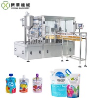 Bec pochette doy pack machine remplissante et de capsulage de gelée
