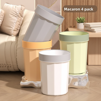 Tendance 2026 : Bacs de rangement / Poubelles en plastique PP écologiques sans couvercle pour bureau et maison - Vente en gros directe chinoise
