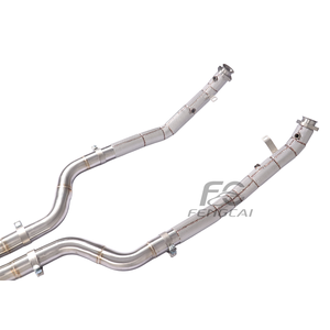 Tuyau d'échappement en acier inoxydable pour Mercedes Benz AMG <span class=keywords><strong>A45</strong></span> CLA45 GLA45 2.0T M139, pour augmenter la puissance et améliorer le son d'échappement - Product Image 6