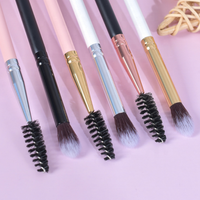 Brosse de nettoyage à double face pour extensions de cils, marque privée