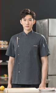 Chaqueta de Chef para Restaurante, Manga Larga o Corta, Uniforme de Trabajo para Cocina de Hotel, Cafetería, Panadería, Ropa de Chef para Cocina Rápida - Product Image 4