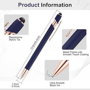 Stylo bille multifonctionnel en aluminium, promotion économique, logo personnalisé, pointe métallique noire, pour carnet intelligent, 14,5 cm - Product Image 4
