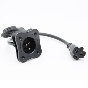 IP44 125V 15A AC Port <strong>Plug</strong> 12AWG Heavy-duty RV Shore Power Inlet <strong>Plug</strong> with 5 Ports Industrial Equipment Use - Product Image 6