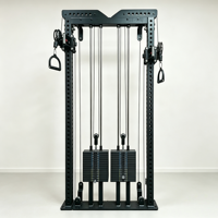 Station de musculation multifonctionnelle de haute qualité avec système de poulies intégré et machine à squats murale
