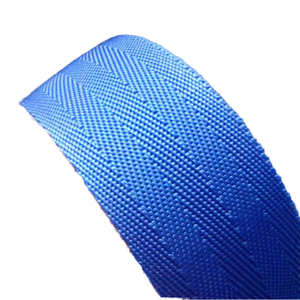 Correa de nailon elástico negro personalizable, poliéster de alta tenacidad con logotipo Jacquard para bolsos - Product Image 2