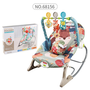 Silla Mecedora Eléctrica Multifuncional Ecológica de Plástico para Bebés, con Vibración y Música, Diseño de Dibujos Animados - Product Image 5