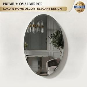 Custom Oval Acrylic <b>Mirror</b> Sheet Shatterproof Clear <b>Silver</b> Acrylic <b>Mirror</b> for Wall Decor - Product Image 1