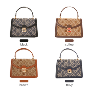 ODM OEM BAGCO Fábrica al por mayor de cuero PU, bolso bandolera cuadrado vintage personalizado para mujer - Product Image 6