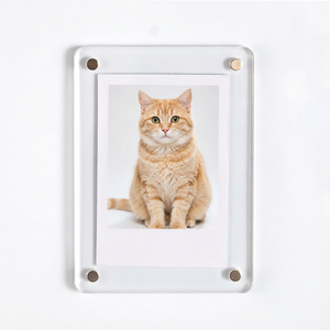 Cadre magnétique en acrylique pour réfrigérateur, pour photos Polaroid 2,36x3,54 pouces, <span class=keywords><strong>mini</strong></span> cadres photo pour <span class=keywords><strong>Instax</strong></span> <span class=keywords><strong>Mini</strong></span>, double face, pour réfrigérateur - Product Image 4