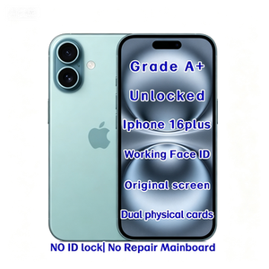 Venta al por Mayor <span class=keywords><strong>de</strong></span> <span class=keywords><strong>iPhone</strong></span> 16 Plus 256GB Color Verde Azulado, Teléfono Inteligente Desbloqueado, Chip A18, Cámara Dual, USB-C, Envío Rápido, Proveedor Mayorista - Product Image 1