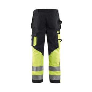 BLAKLADER - 152913709933C54 Pantalon haute visibilité Noir/Jaune-EAN 7330509372333 HI-VIS WORKWEAR - Product Image 2