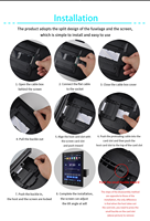 Autoradio 1 Din 9.5 Pouces avec Écran Vertical, Lecteur MP5 Carplay IPS Stéréo Bluetooth