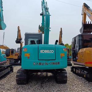 รถขุดตีนตะขาบ Kobelco 7.5 ตัน ปี 2023 รุ่นประสิทธิภาพสูง รับประกัน 12 เดือน สีเดิมจากโรงงาน ผลิตในญี่ปุ่น ปั๊มดีเซล - Product Image 3