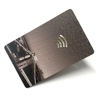 Carte en bois personnalisée RFID NFC MIFARE DESFire EV3 2K, carte-clé d'hôtel en bambou