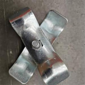 Abrazadera de clip de acoplador de alambre de acero fácil de montar para valla temporal y agrícola Marco de acero galvanizado Bajo mantenimiento - Product Image 2