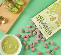 Snacks coréens Babe Tom Farm Amandes aromatisées au beurre de miel et au wasabi Vente en gros 80g*40 Durée de conservation de 500 jours