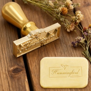 Fabricante de Moldes de Latón Personalizados para Sellos de Jabón - Troquel de Grabado de Alta Precisión para Jabón Hecho a Mano - Product Image 1