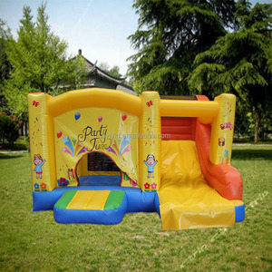 <span class=keywords><strong>Mini</strong></span> Trampoline dongyuan trẻ em trong nhà nhảy nảy nảy lâu đài bơm hơi ngoài trời công viên giải trí thiết bị với Slide - Product Image 2