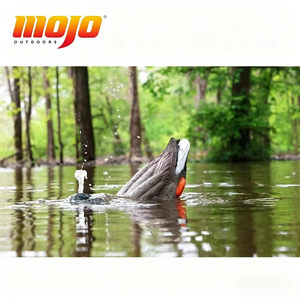 Le leurre de pêche <span class=keywords><strong>Mojo</strong></span> Outdoors Atented étanche à 6 modes de mouvement imite la vraie alimentation des canards sauvages pour la première vraie plongée. - Product Image 2