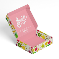 Boîtes d'emballage personnalisées pour cadeaux, design personnalisé, couleur et taille, boîtes rose et blanches, boîtes en papier écologiques