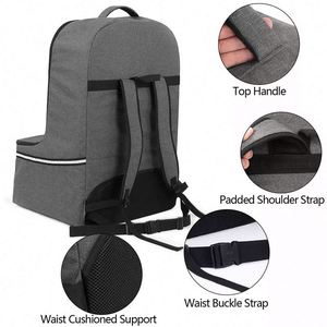 Sac de transport pour poussette à double sangle d'épaule, certifié BSCI, housse de protection pour poussette d'enfant, sac à dos pour poussette enfant - Product Image 5